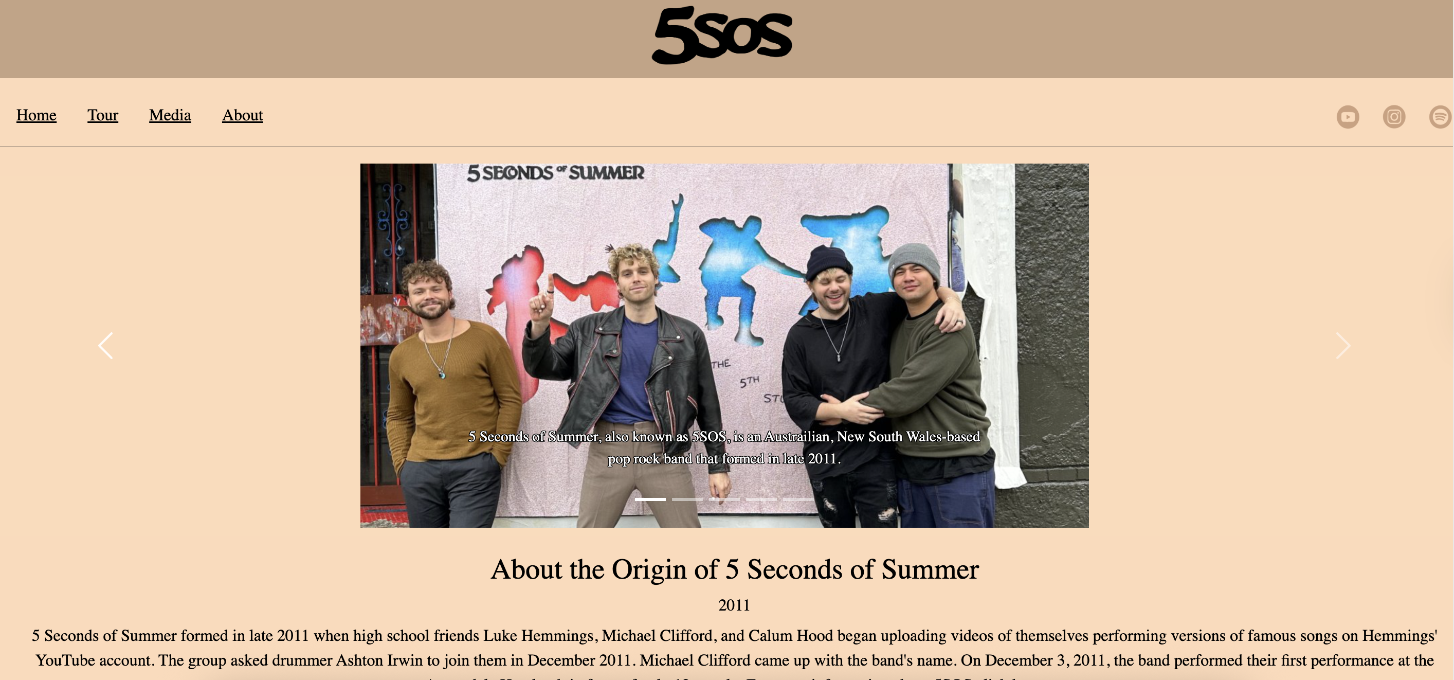 Website Mock Up